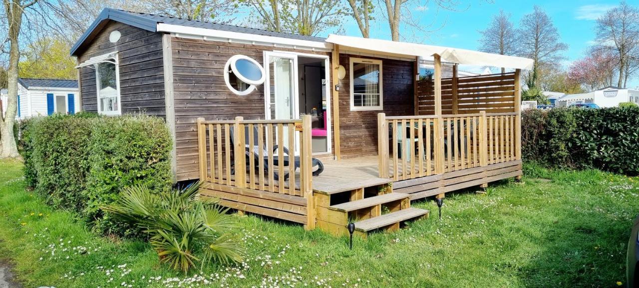 Mobil-Home 6 Personnes - Bretagne - Piscine - Plage 트레건크 외부 사진
