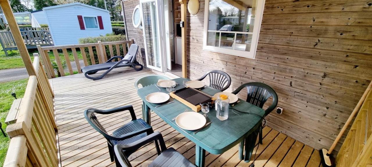 Mobil-Home 6 Personnes - Bretagne - Piscine - Plage 트레건크 외부 사진